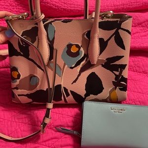 Kate spade crossbody and wallet